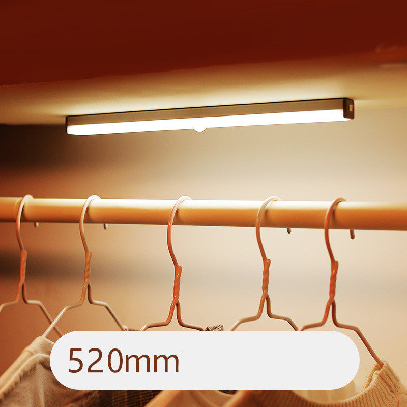 Battery-free LED bar with motion sensor for home