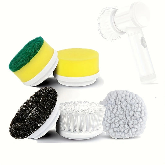 Multi-surface replacement brush head kit, 5-piece set
